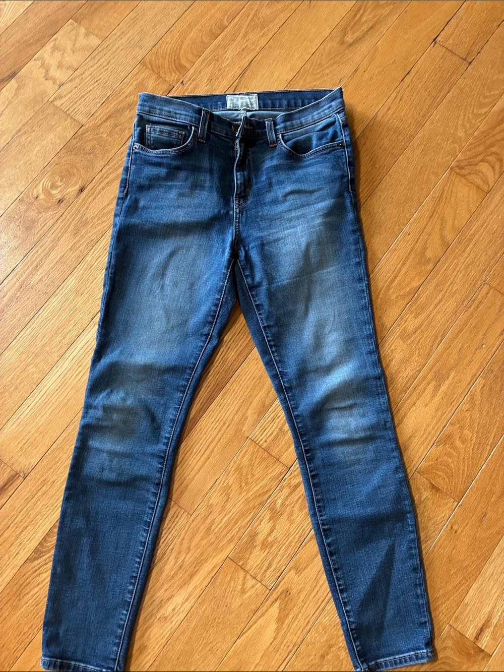 Current/Elliott Indigo Blue Skinny Jeans